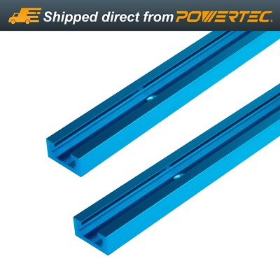 2pcs Double-Cut Profile Universal 36'' T-Track Pre-drilled Mounting Holes (71119)