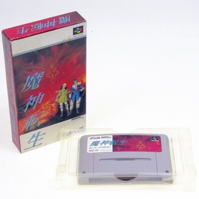 MAJIN TENSEI Nintendo Super Famicom SFC Japan Import RPG ATLUS NTSC-J ...
