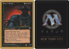 Ihsan's Shade - Sideboard - George Baxter - 1996 ~ Near Mint Pro Tour C MTG Magi