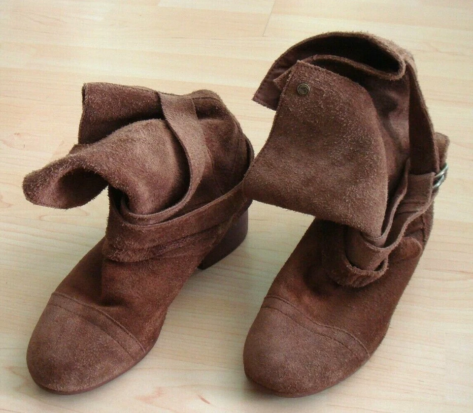 Volcom Boot Stiefel, Stiefeletten, braun, Wildleder, GR. 37, kaum getragen! - Bild 2 von 4