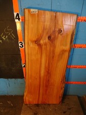 A1821 2" THICK tamarack Live Edge Slab shelf table bench KILN DRIED