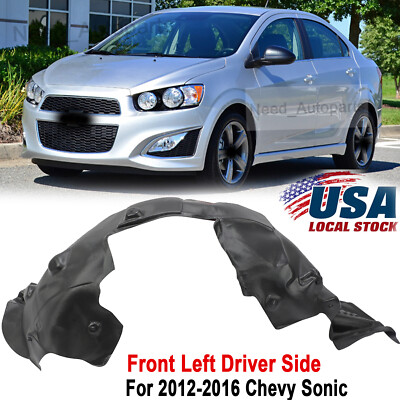 Front Left Inner Fender Liner Fits 2012-2016 Chevrolet Sonic 95154592 GM1248236