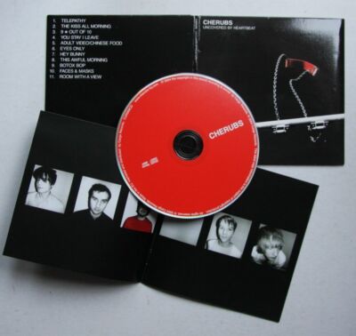 Cherubs Uncovered By Heartbeat UK 2004 CD FOC + Bookl Indie