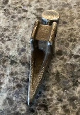 VINTAGE LUDWIG LEEDY SLINGERLAND BASS DRUM HOOP MOUNT SPUR SPIKE ANCHOR *RARE*