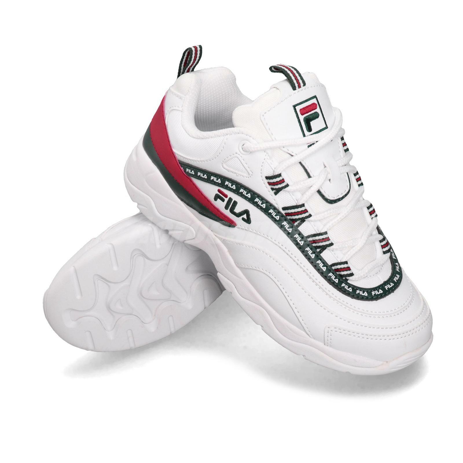 fila ray green