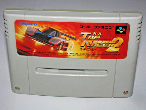 Top Racer 2 Super Famicom SFC Japan import US Seller | eBay