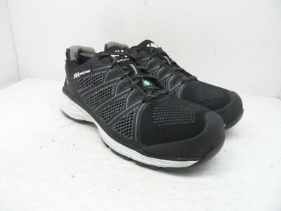 HELLY HANSEN Men's Aluminum Toe Composite Plate Knit Athletic Shoes Black 9M