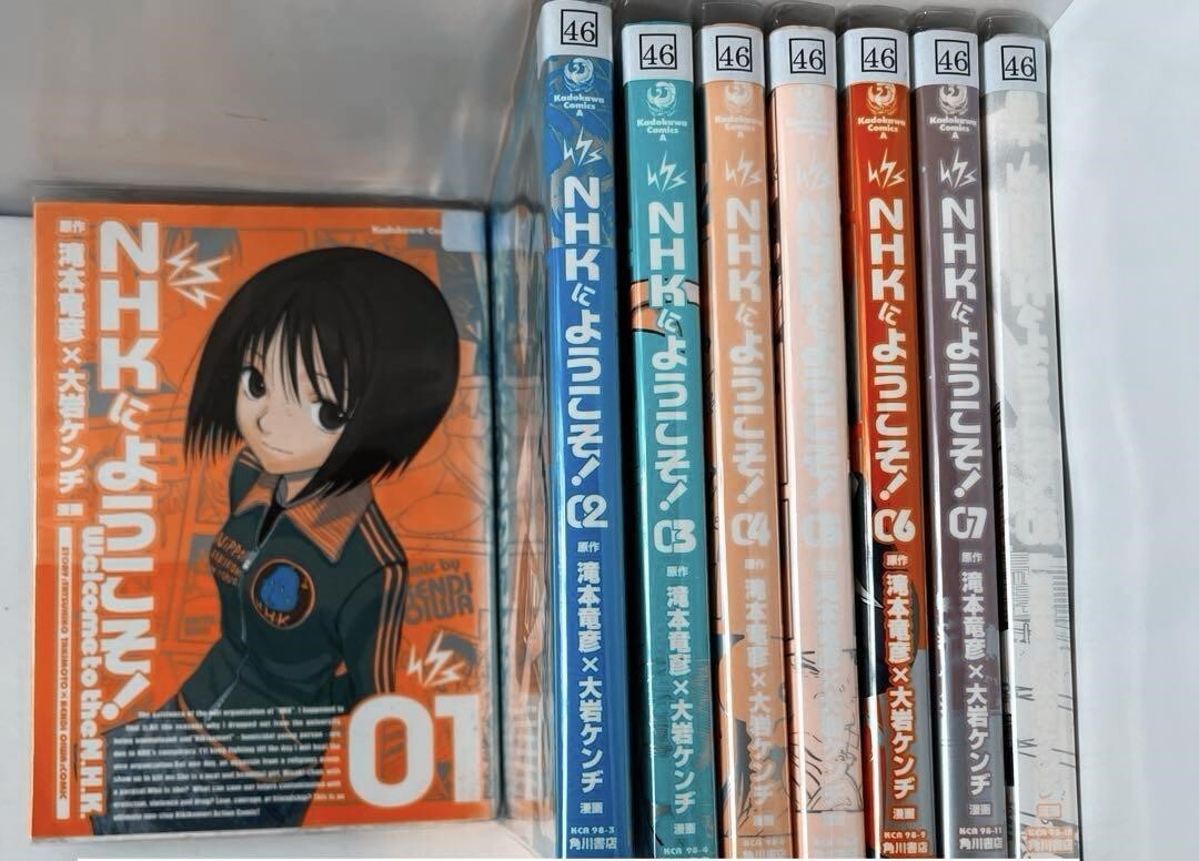 WELCOME TO THE NHK vol. 1-8 Complete Set Japanese language Manga