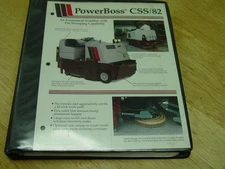 PowerBoss Industrial Sweeper/Scubber Armadillo Model CSS 82 Maint/Troubleshoot