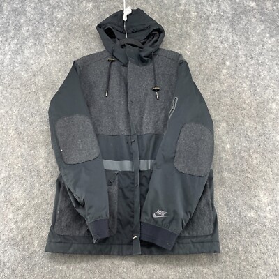 Nike Jacke Herren Medium schwarz grau CR7 Saturday Wollmischung