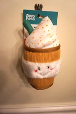 NEW ZIPPYPAWS DOG TOY PUPPUCCINO