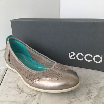 ecco women's bluma slip on ballerina flat