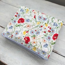 RARE Ralph Lauren Georgica Gardens KING Duvet Cover RL Floral Cotton Spring Blue