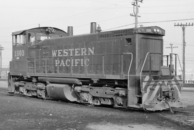 #ad #ad Western Pacific EMD SW1500 1503 at Oakland CA 5 x 7 Photo $5.99