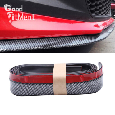 Universal Frontstoßstange Gummi Seitenschweller Lippenspoiler Splitter Schutz