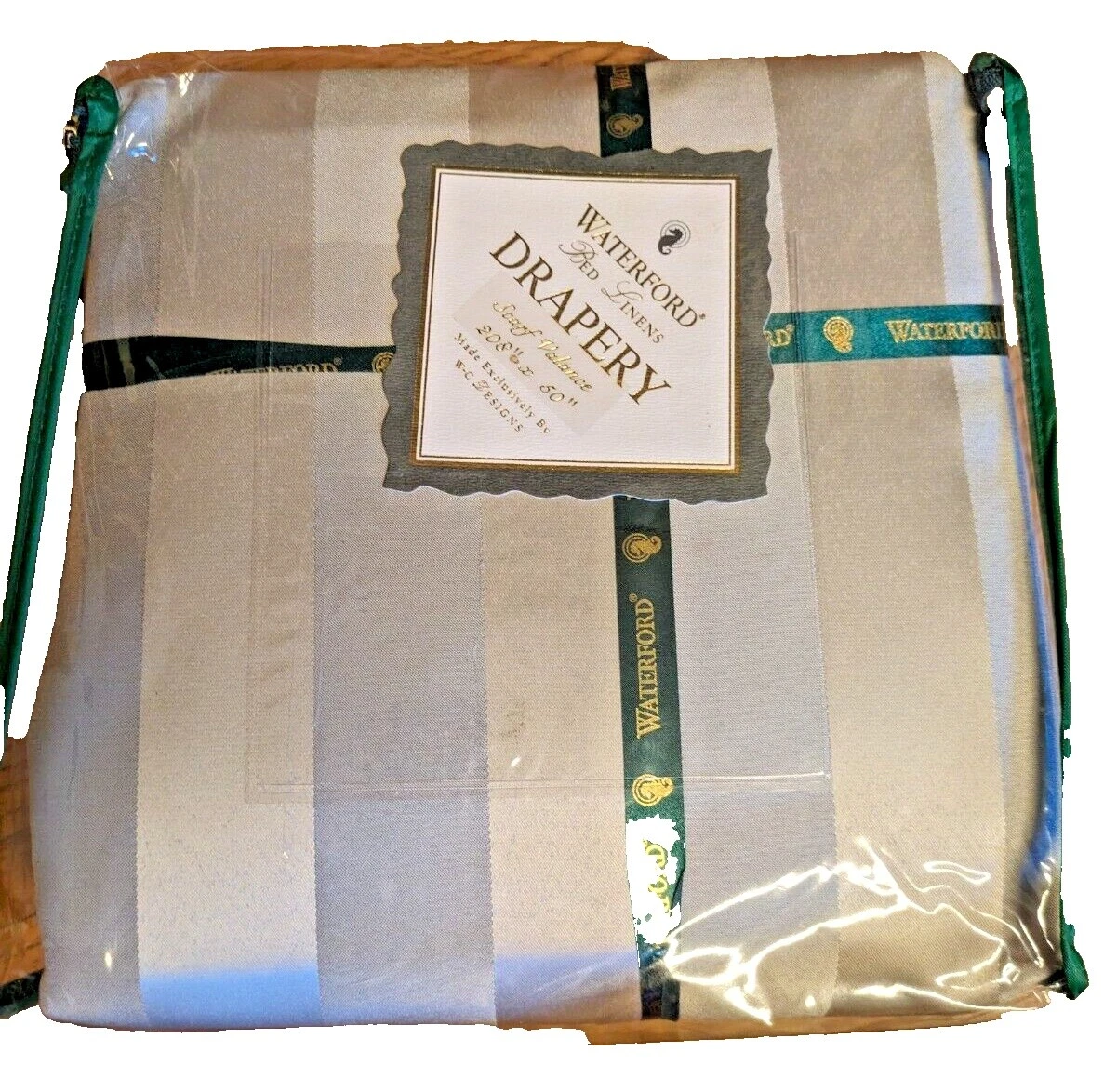 Cortinas de ventana de rayas Waterford