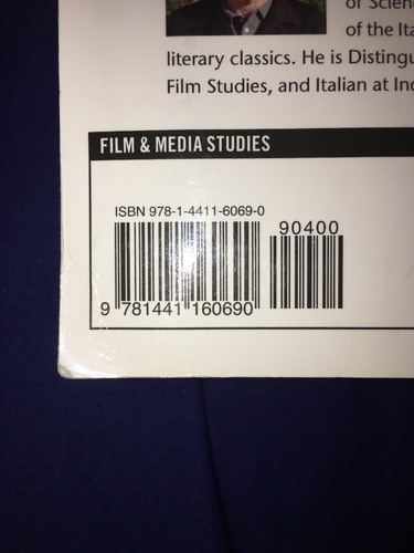 A History Of Italian Cinema By Peter Bondanella 2009 Paperback 