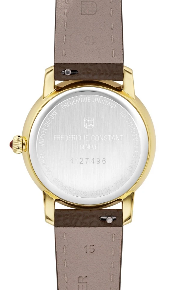 Frederique Constant Women's Classic Moon Phase Quartz Watch 30MM FC-206RS1S5 - Image 2 of 4