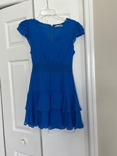 NWT Alice + Olivia Blue Dress in Size 2