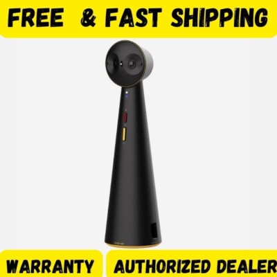 IPEVO TOTEM 180 4K Panoramic Video Conference Camera w/ 180° & 120° View AI Auto