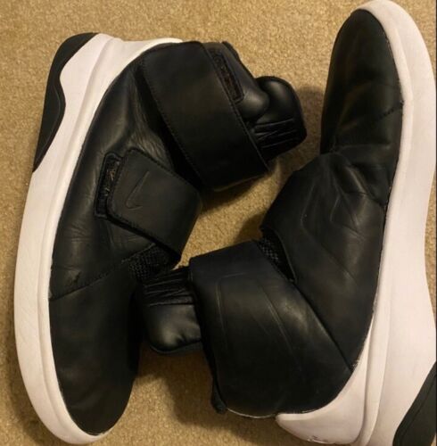 Nike Marxman Black White Hi Top Basketball Shoes Size 10.0 Preloved