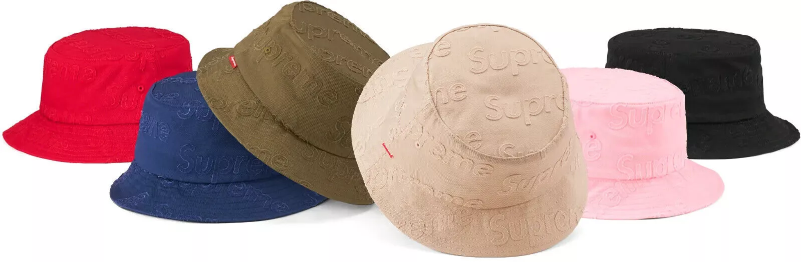 Supreme Lasered Serge Concasseur CHAPEAU SS23 TOUTES COULEURS S/M NEUF SANS ÉTIQUETTE