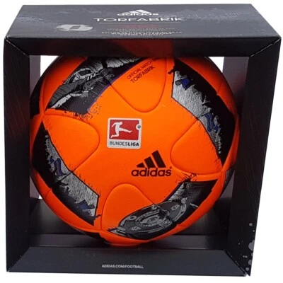 adidas Torfabrik OMB Winterball DFL Bundesliga Matchball 2016/2017 orange AO4836
