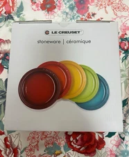 Le Creuset Round Plate 23cm Dish Rainbow 5 Color Set