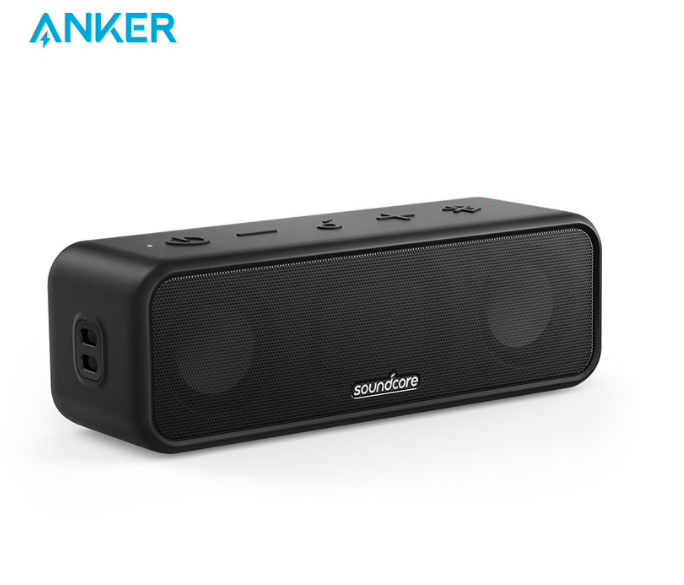Anker SoundCore 3 Portable Bluetooth Wireless Speaker Better Bass