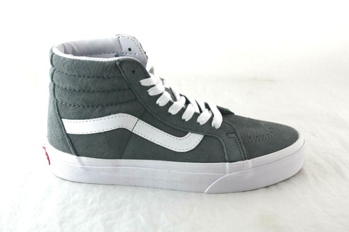 vans sk8 hi grey suede