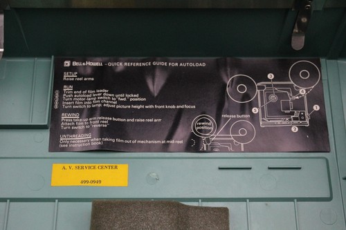 Bell and Howell 1592 B movie and sound projector 16mm - Picture 17 of 19