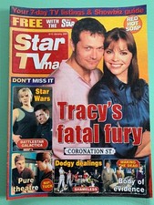 STAR TV MAG 6-January-2007 Coronation Street Kate Ford Bill Ward Nick Baker (UK)