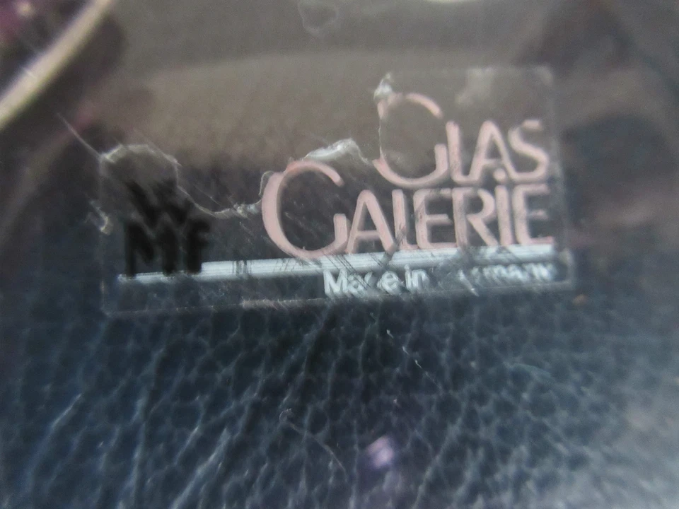 Obstschale WMF Kristallglas Druchmesser ca. 17,5 cm Fruchtschale - Bild 2 von 3