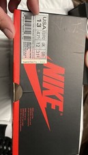 Size 13 - Jordan 1 Retro High OG Black White 2014