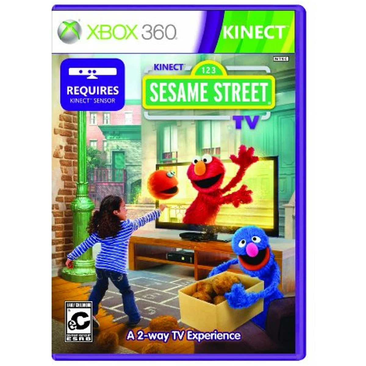 Kinect Sesame Street TV Xbox 360 video game eBay