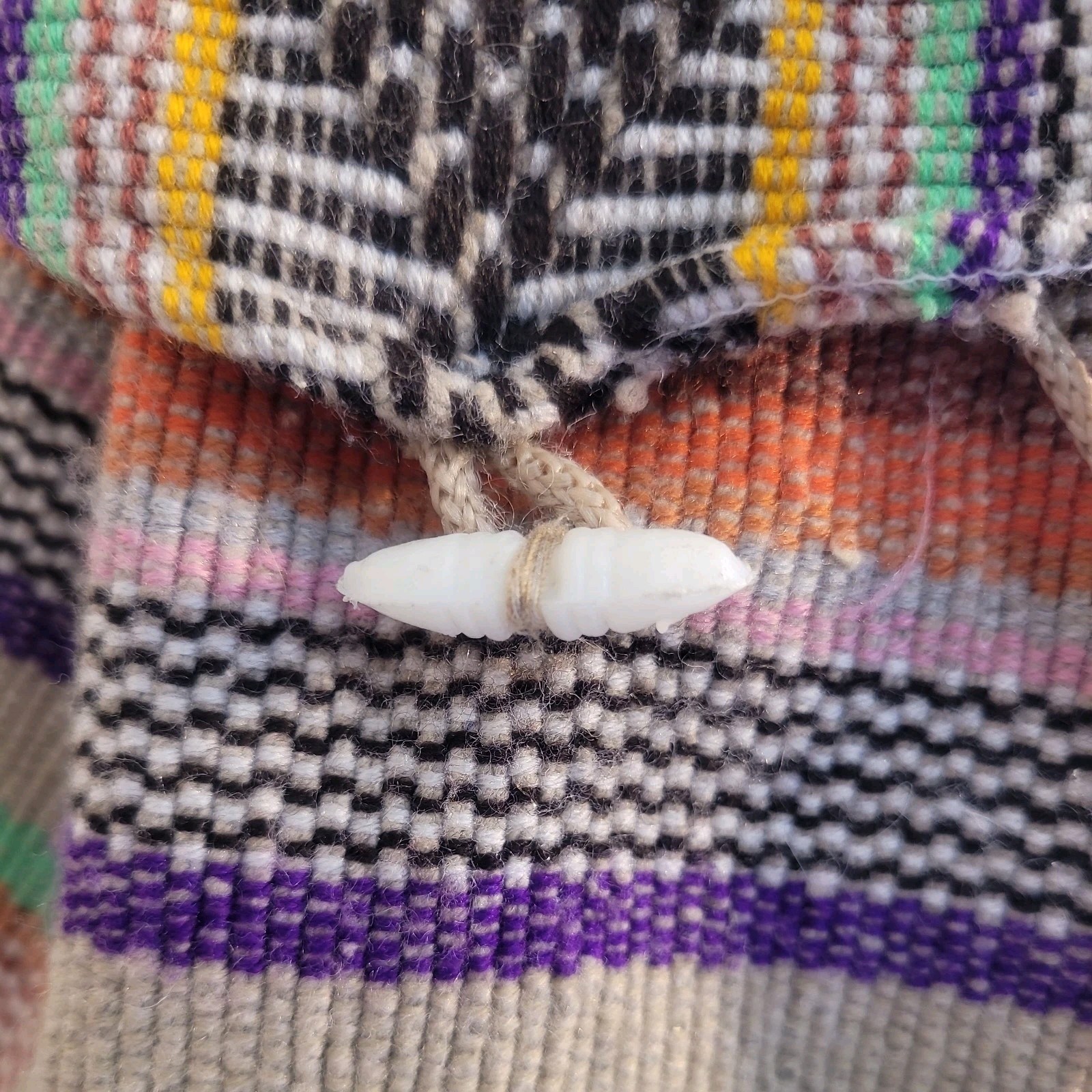 Pinzon Large Backpack Multicolor Aztec Mexican Dr… - image 2