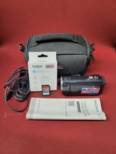 Sony Handycam HDR-CX220 Black Handheld Full HD Camcorder - Bundle Tested