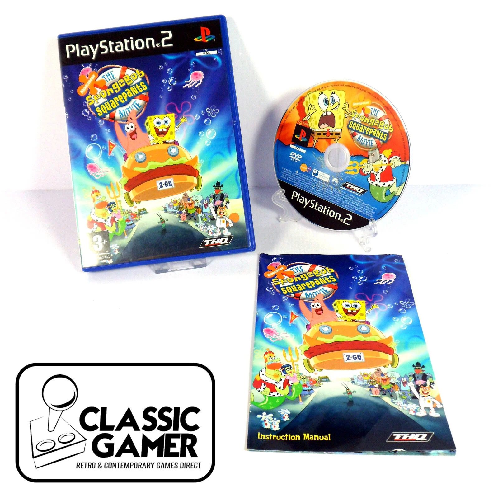 SpongeBob SquarePants: The Movie (PS2) *NEAR MINT*