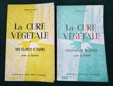 "La cure végétale" de Raymond Dextreit - 2 tomes - 1960
