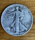 1943 Walking Liberty Half Dollar 50C 90% Silver Philadelphia No Mint Mark