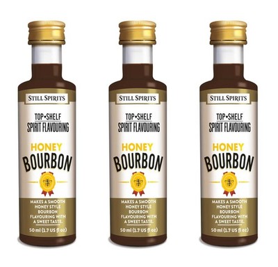 Still Spirits Top Shelf Honey Bourbon Essence 3 PK Home Brew Distilling