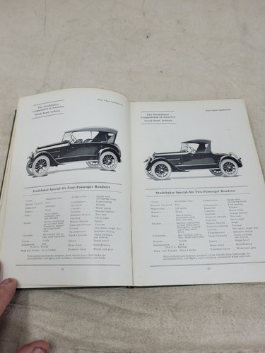 1922 Handbook of Automobiles Foreign Edition Shows American Makers Hardcover - Picture 16 of 24