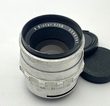 Carl Zeiss Biotar 2/58 Portrait Silver Lens Exakta Mount 10-blades Aperture