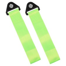 2 Pcs Racing Tow Strap Trailer Belt Car Accessories Bumper Decor