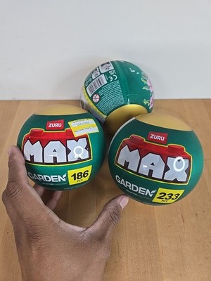 Lot Of 3 MAX Garden Building Bricks Collection by ZURU