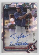 2022 Bowman Chrome Prospect Atomic Refractor 49/100 Tyler Collins Auto 0r4r