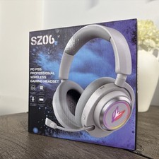 Wireless Gaming Headset with 7.1 Surround Sound, Microphone, PS5, PC