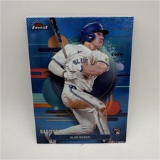 Topps 2025 Finest Alan Roden Rookie Sky Blue Refractor /250 #171 Blue Jays