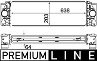 Mahle LadeluftküHler FüR Mercedes-Benz Sprinter 35-T Kasten 313 CDI 315 311 VW