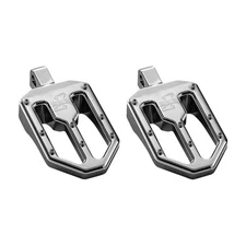 Pro-One Chrome Moto V1 Billet Male Mount Footpegs - 500751